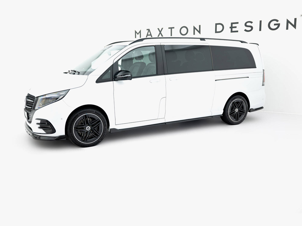 Maxton Side Skirt Diffusers V.2 Mercedes V-Class Extra Long AMG-Line W447