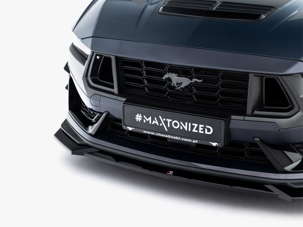 Maxton Front Splitter V.1 Ford Mustang Dark Horse Mk7