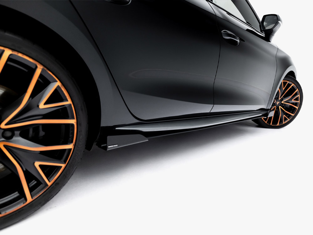 Maxton Street PRO Side Skirt Diffusers + Flaps Cupra Leon ST / Hatchback Aero Mk1 / Mk1 Facelift Maxton Street PRO Side Skirt Diffusers + Flaps Cupra Leon ST / Hatchback Aero Mk1 / Mk1 Facelift