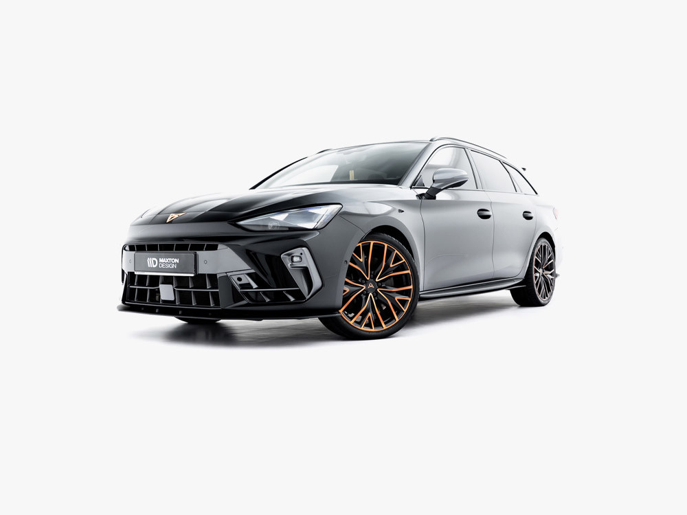 Maxton Street PRO Front Splitter Cupra Leon ST / Hatchback Mk1 Facelift