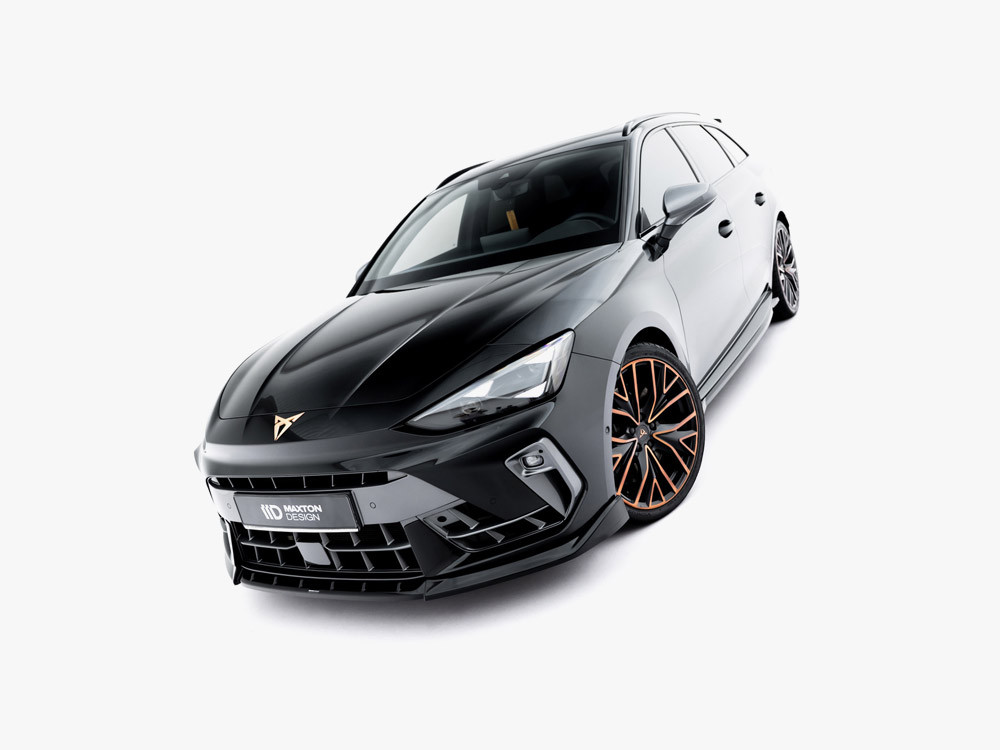 Maxton Front Splitter V.1 Cupra Leon ST / Hatchback Mk1 Facelift