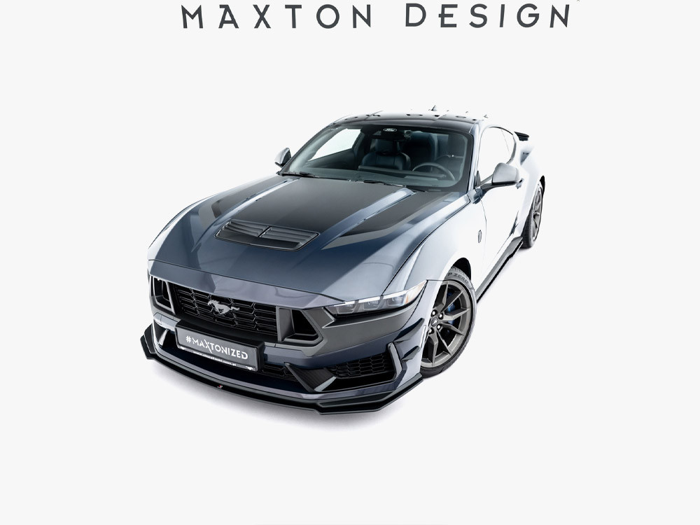 Maxton Street PRO Front Splitter Ford Mustang Dark Horse Mk7 Maxton Street PRO Front Splitter Ford Mustang Dark Horse Mk7