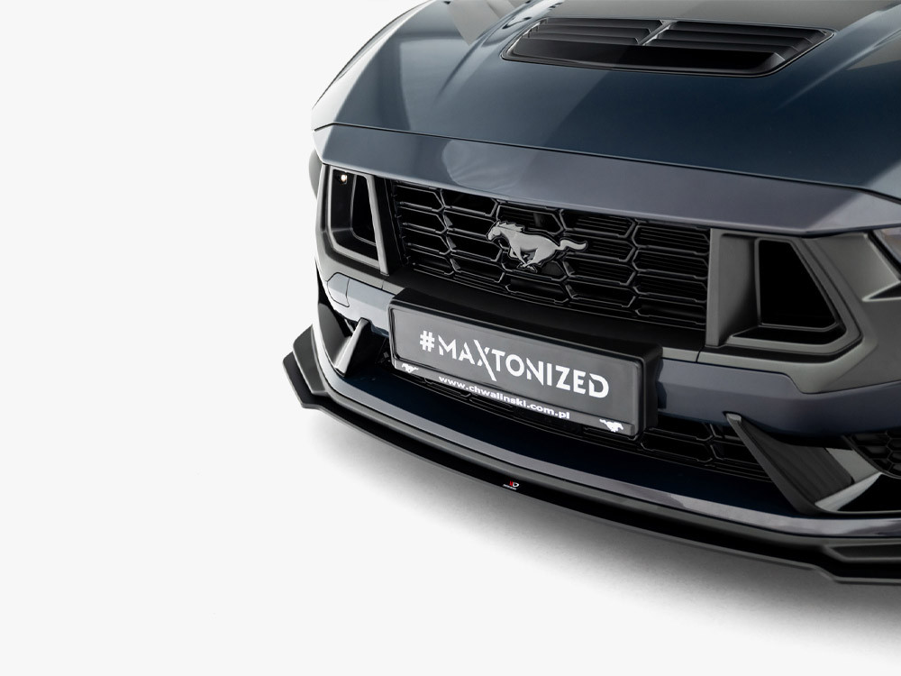Maxton Street PRO Front Splitter Ford Mustang Dark Horse Mk7 Maxton Street PRO Front Splitter Ford Mustang Dark Horse Mk7