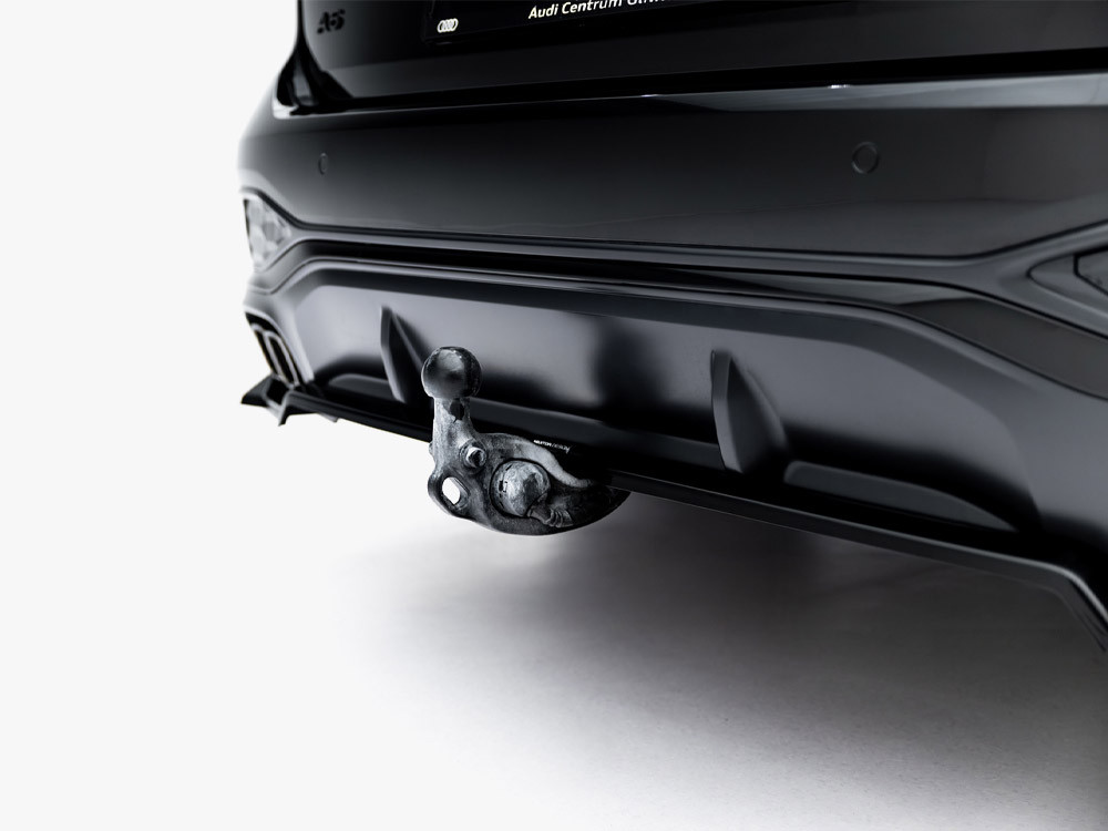 Maxton Rear Splitter (Vertical Bars) V.2 Audi A6 S-Line C9