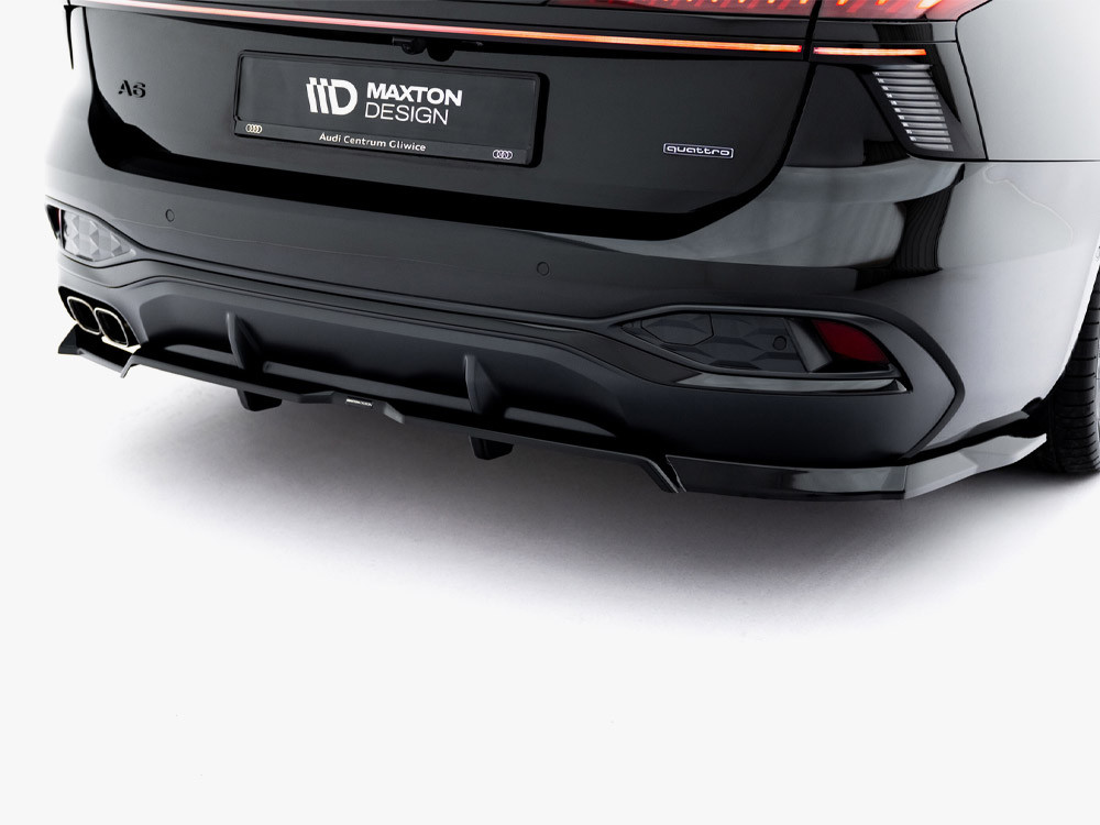 Maxton Rear Splitter (Vertical Bars) V.1 Audi A6 S-Line C9