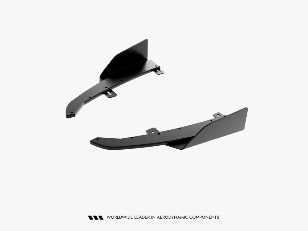Maxton Street PRO Rear Side Splitters + Flaps Audi S5 Sedan / Avant B10