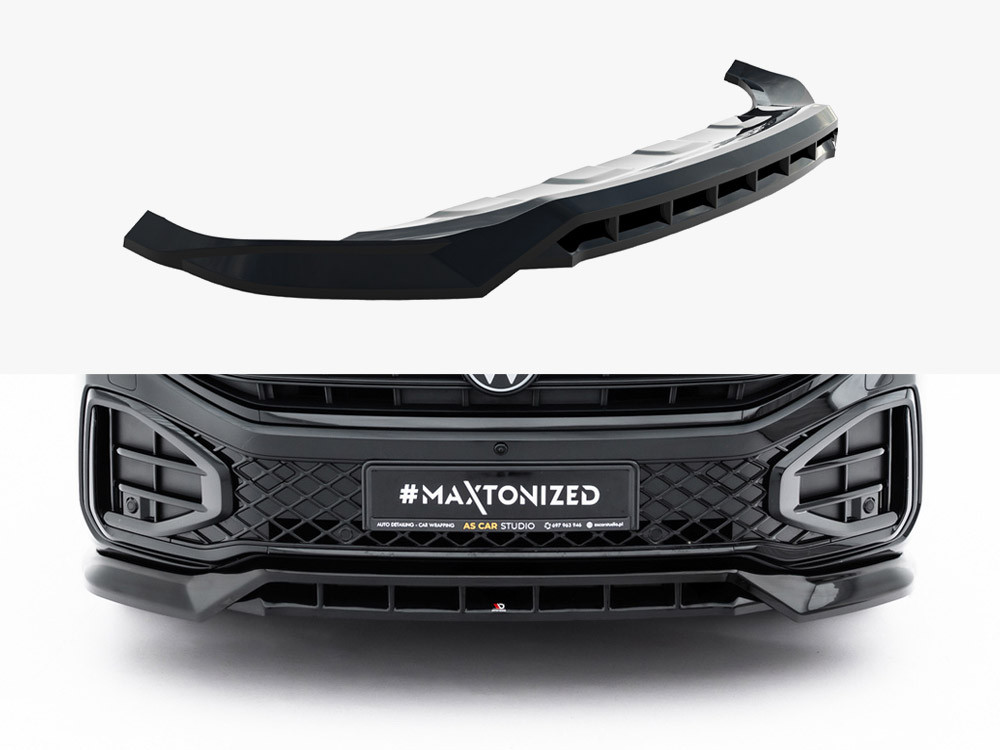 Maxton Front Splitter Volkswagen Touareg R-Line Mk3 Facelift Maxton Front Splitter Volkswagen Touareg R-Line Mk3 Facelift