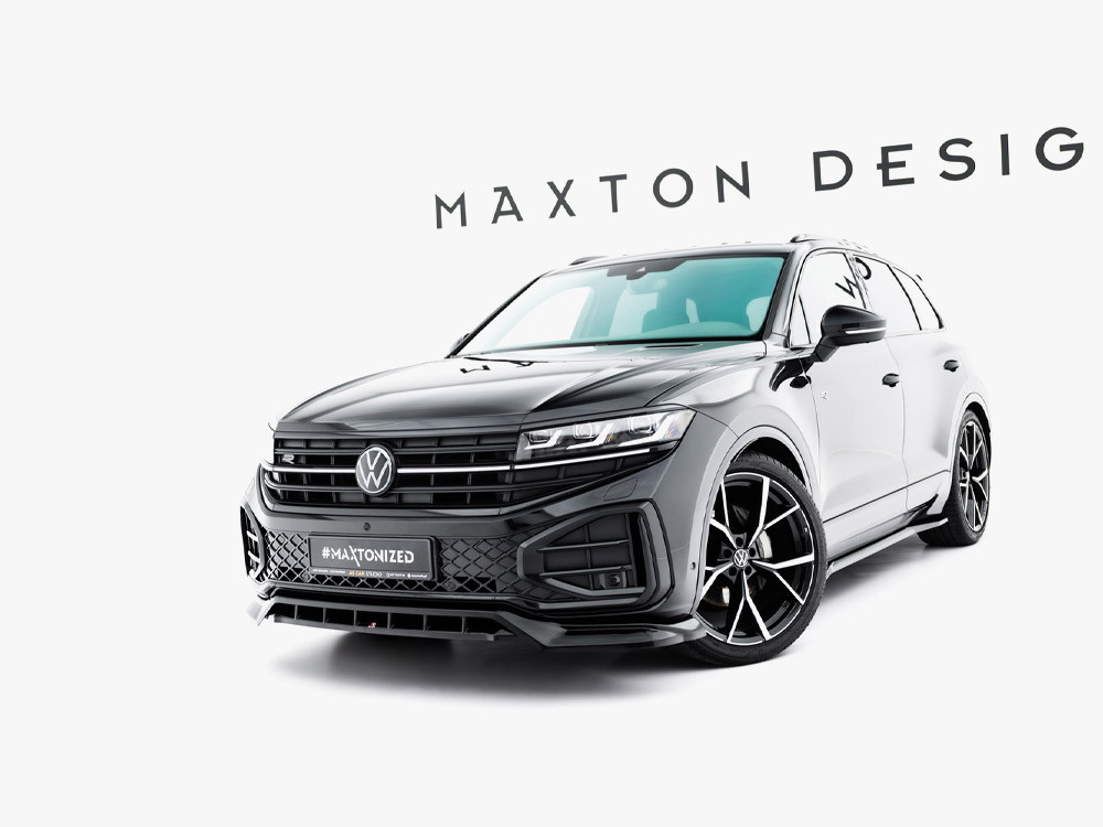 Maxton Front Splitter Volkswagen Touareg R-Line Mk3 Facelift Maxton Front Splitter Volkswagen Touareg R-Line Mk3 Facelift