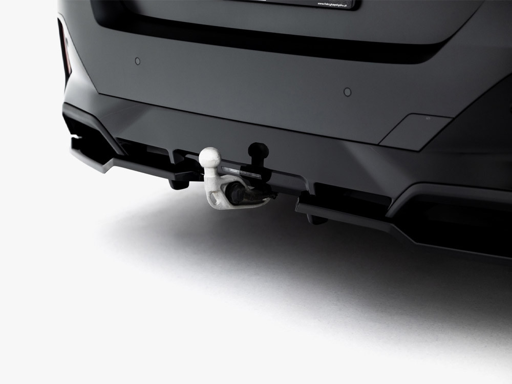 Maxton Rear Splitter (Vertical Bars) V.2 BMW 5 / i5 M-Pack Sedan / Touring G60 / G61