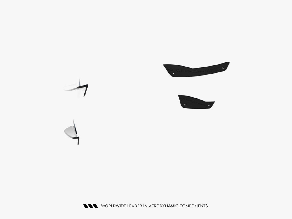 Maxton Front Bumper Wings (Canards) Mercedes-AMG CLE 53 C236