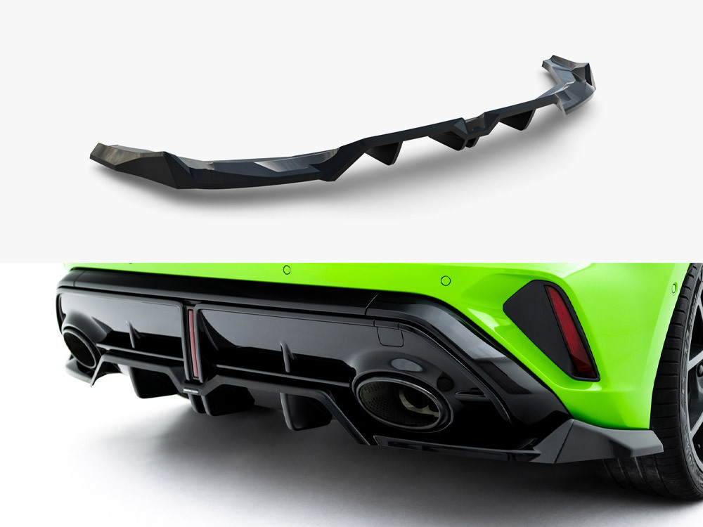 Maxton Rear Splitter (Vertical Bars) V.1 Audi RS3 Sportback 8Y Facelift Maxton Rear Splitter (Vertical Bars) V.1 Audi RS3 Sportback 8Y Facelift