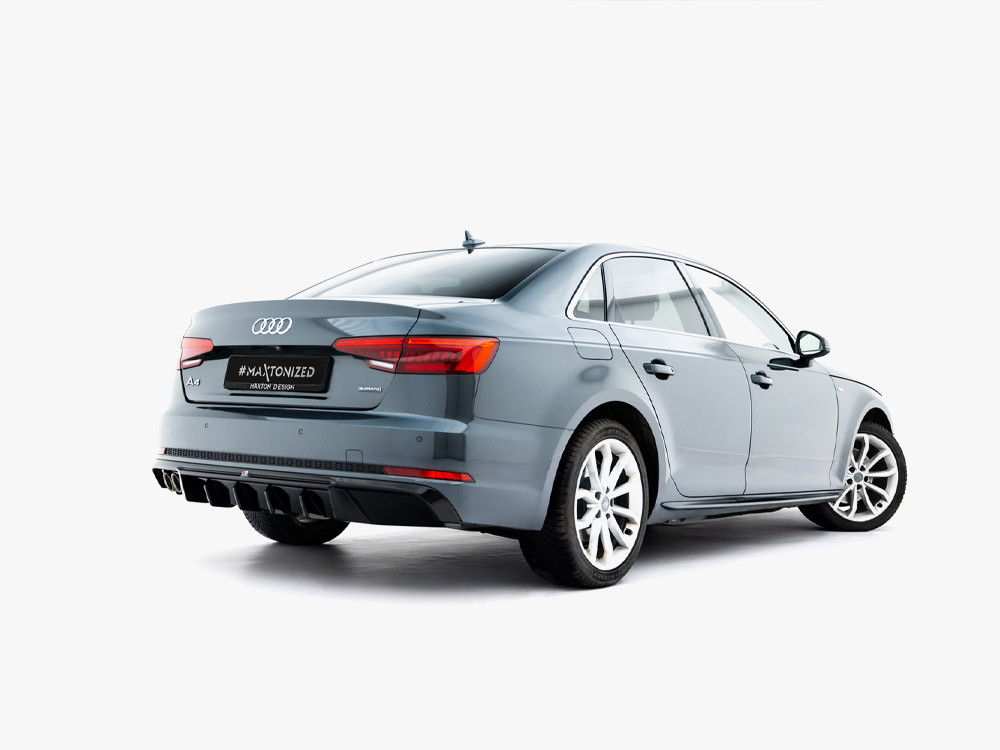 Maxton Rear Valance V.2 Audi A4 S-Line Sedan / Avant B9