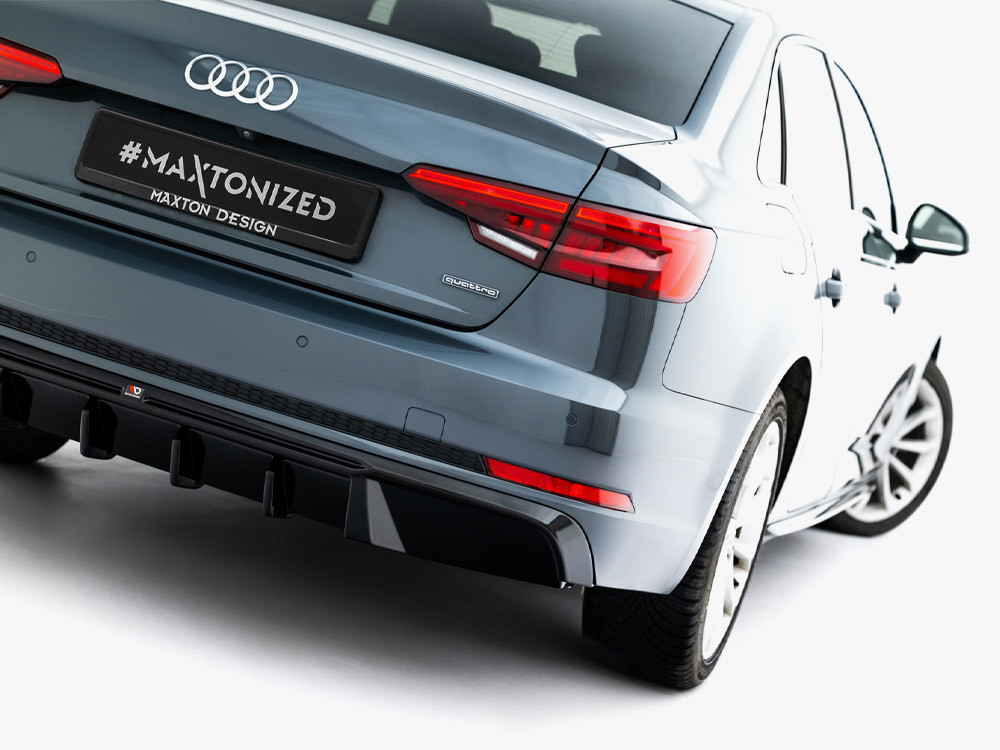 Maxton Rear Valance V.2 Audi A4 S-Line Sedan / Avant B9