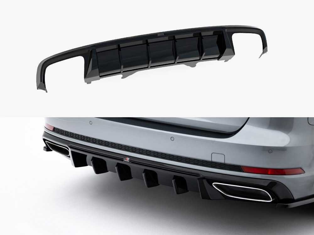 Maxton Rear Valance Audi A4 / A4 S-Line Sedan / Avant B9 Maxton Rear Valance Audi A4 / A4 S-Line Sedan / Avant B9