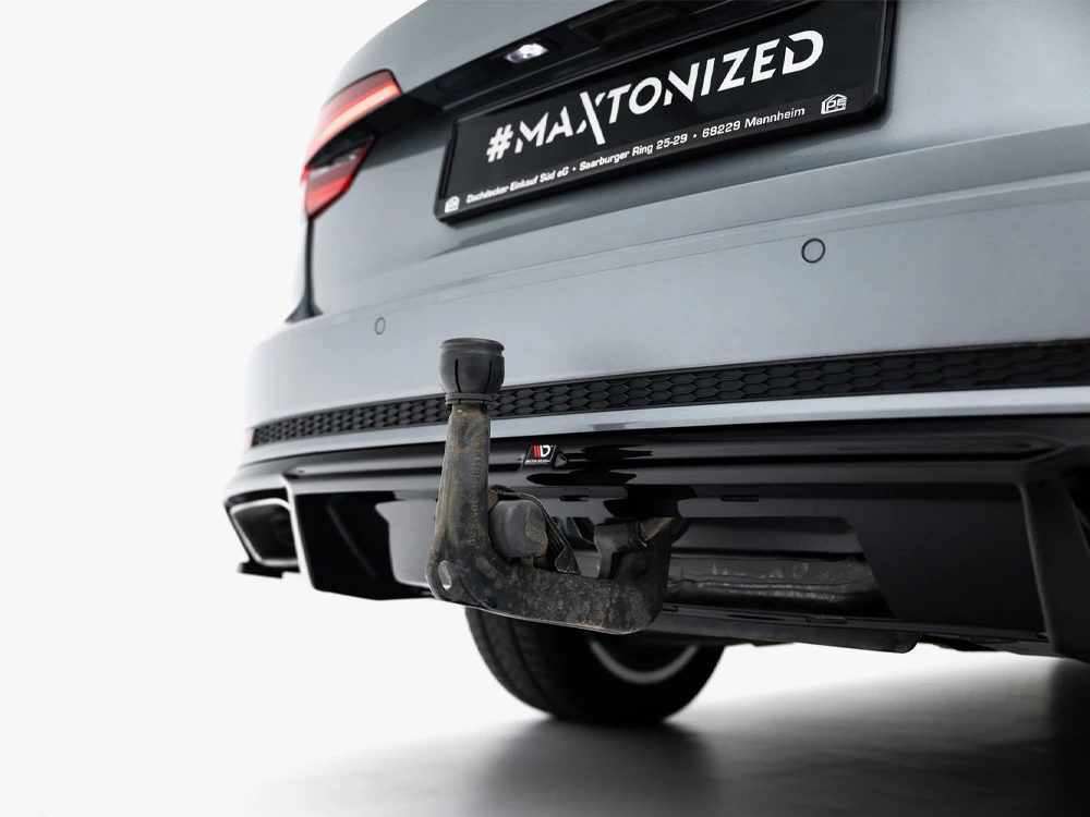 Maxton Rear Valance Audi A4 / A4 S-Line Sedan / Avant B9 Maxton Rear Valance Audi A4 / A4 S-Line Sedan / Avant B9