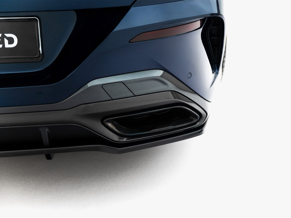 Maxton Rear Splitter (Vertical Bars) BMW 8 Gran Coupe M-Pack G16