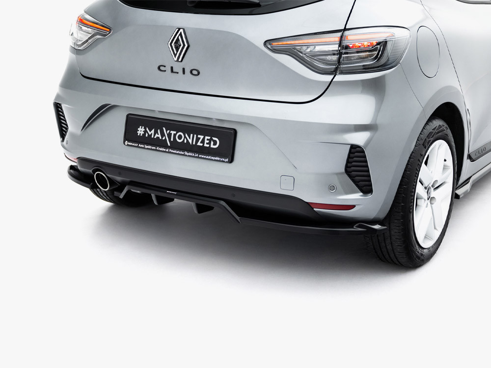 Maxton Rear Splitter (Vertical Bars) Renault Clio Mk5 Facelift