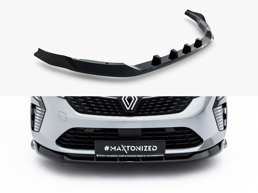Maxton Front Splitter Renault Clio Mk5 Facelift