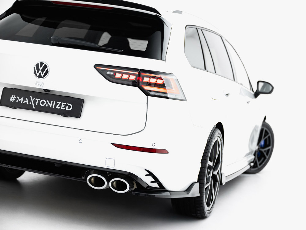 Maxton Rear Side Splitters V.1 Volkswagen Golf R Variant Mk8 Facelift Maxton Rear Side Splitters V.1 Volkswagen Golf R Variant Mk8 Facelift