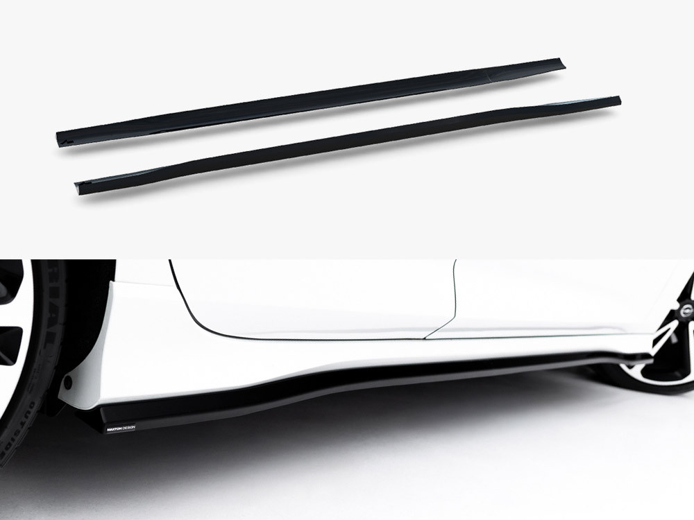 Maxton Side Skirt Diffusers Opel Insignia OPC-Line Mk2 Maxton Side Skirt Diffusers Opel Insignia OPC-Line Mk2