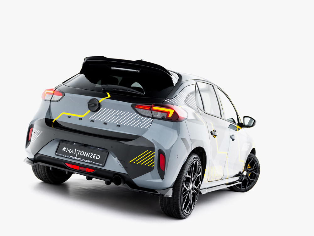 Maxton Rear Splitter (Vertical Bars) Opel Corsa F Facelift (Mk6 Facelift) Maxton Rear Splitter (Vertical Bars) Opel Corsa F Facelift (Mk6 Facelift)