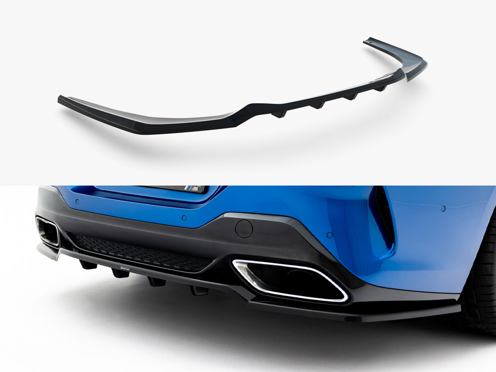 Maxton Rear Splitter (Vertical Bars) V.2 BMW 8 Coupe M-Pack G15 Maxton Rear Splitter (Vertical Bars) V.2 BMW 8 Coupe M-Pack G15