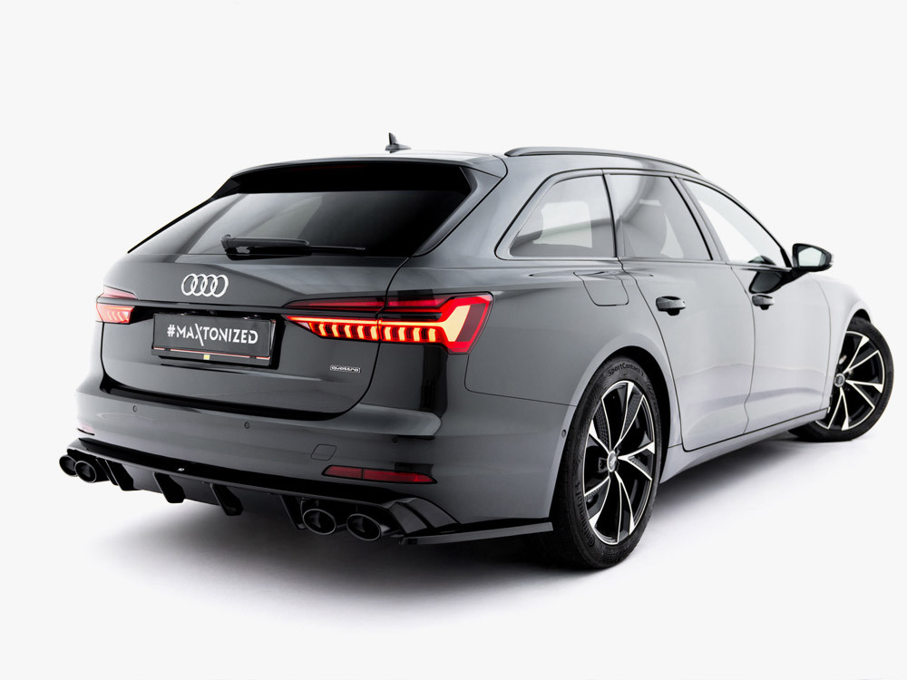 Maxton Rear Side Splitters Audi A6 Sedan / Avant C8 / C8 Facelift Maxton Rear Side Splitters Audi A6 Sedan / Avant C8 / C8 Facelift