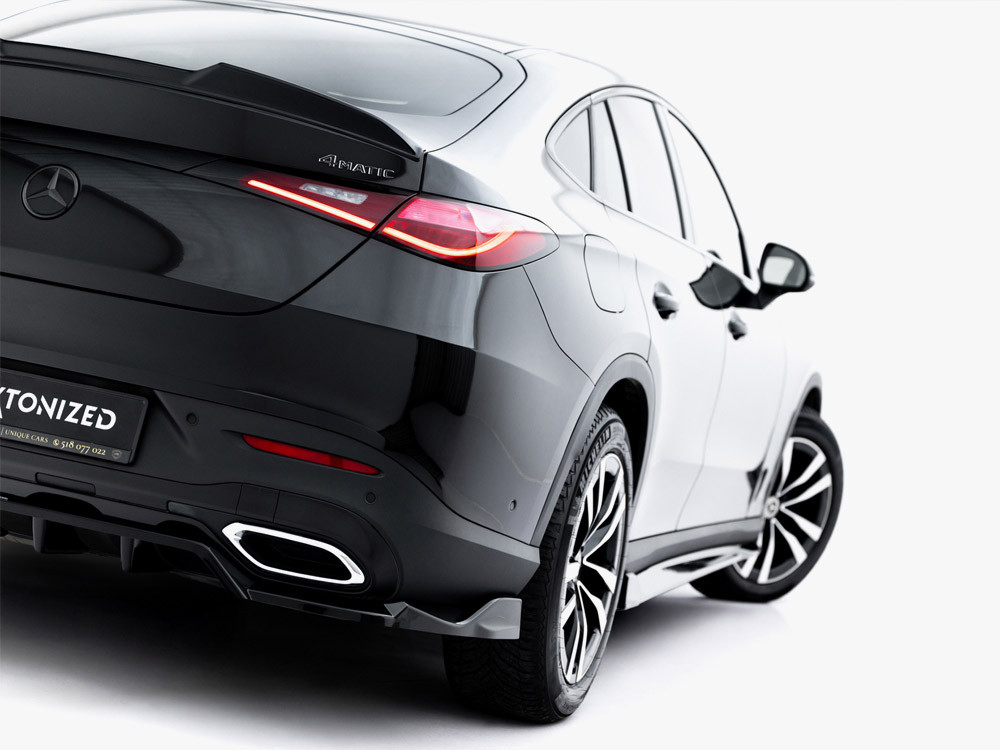 Maxton Rear Splitter (Vertical Bars) Mercedes-Benz GLC Coupe C254
