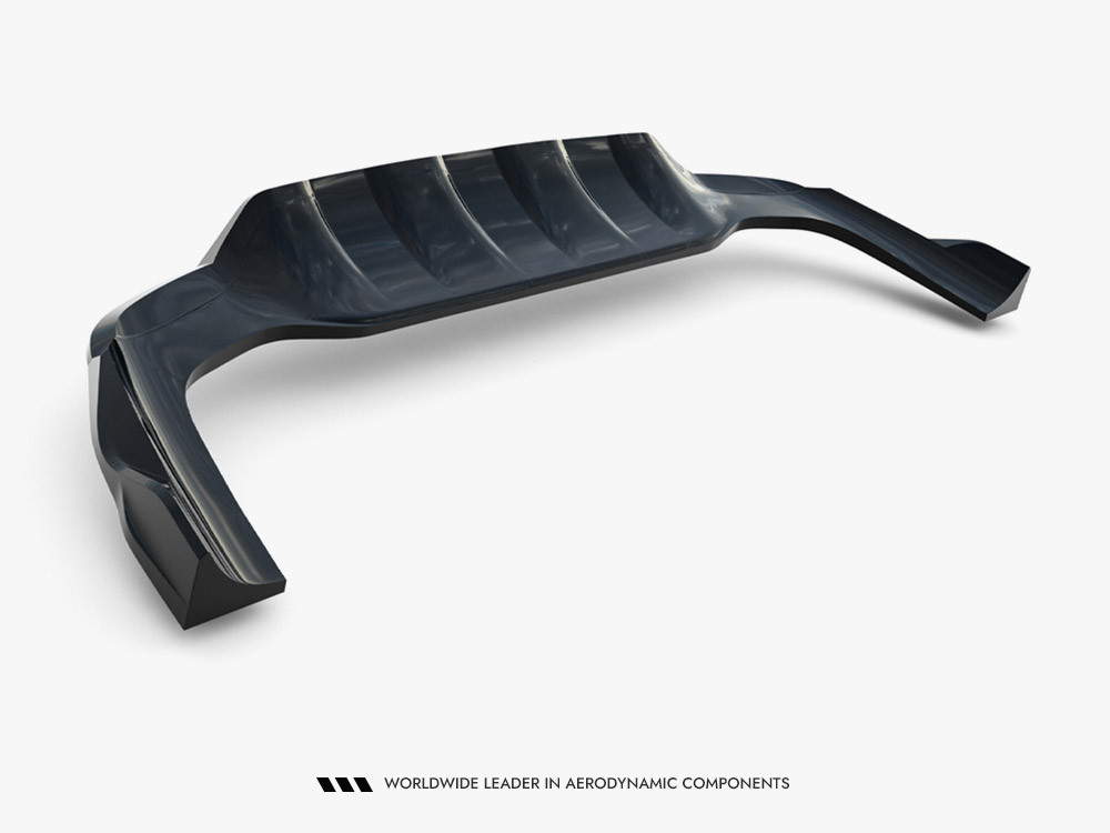 Maxton Rear Splitter (Vertical Bars) Mercedes-Benz GLC Coupe C254