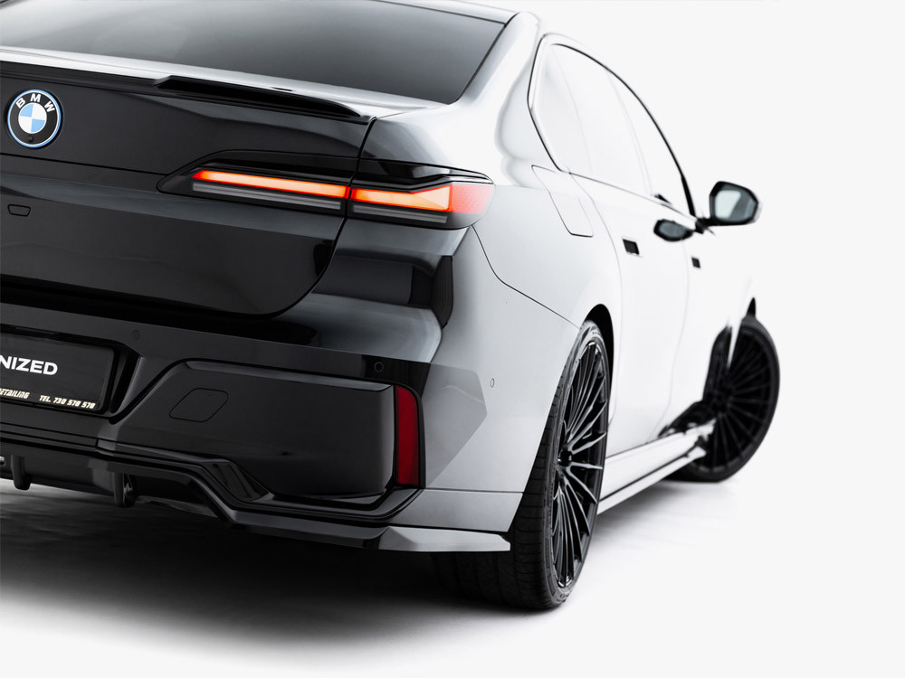Maxton Rear Splitter (Vertical Bars) V.2 BMW 7 M-Pack G70