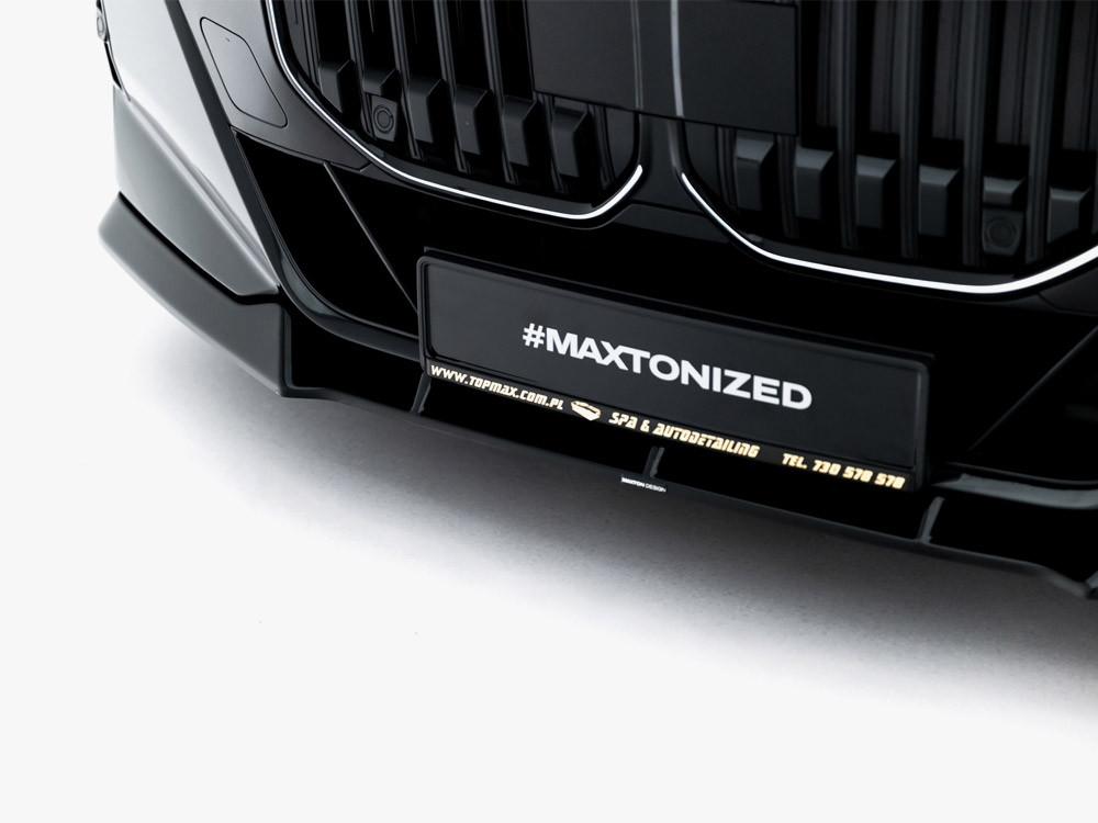 Maxton Front Splitter V.4 BMW 7 M-Pack / M760e / i7 M-Pack G70