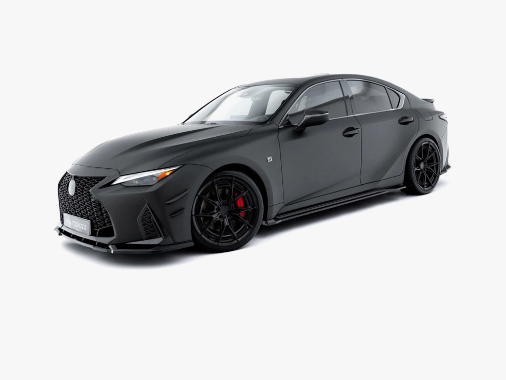 Maxton Side Skirt Diffusers Lexus IS 500 Mk3 Facelift 2 (XE30)