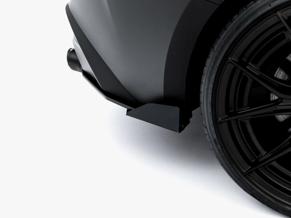 Maxton Street PRO Rear Side Splitters + Flaps Lexus IS 500 Mk3 Facelift 2 (XE30)