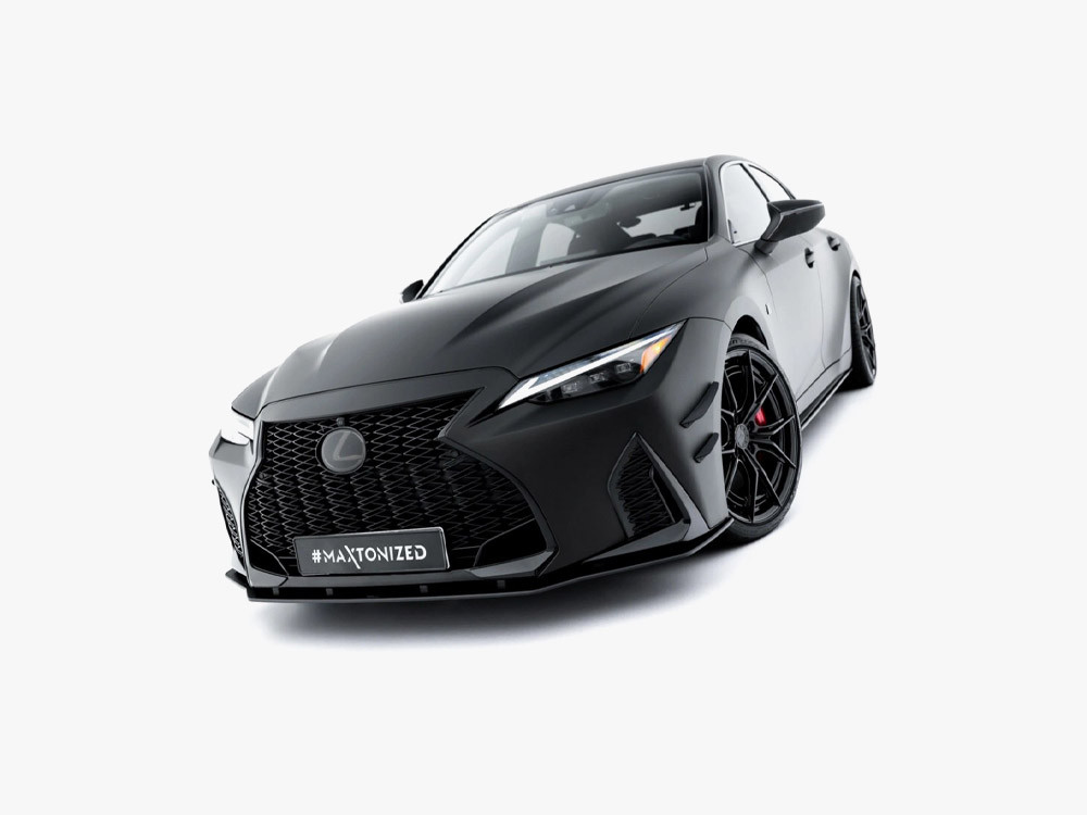 Maxton Street PRO Front Splitter Lexus IS 500 Mk3 Facelift 2 (XE30)