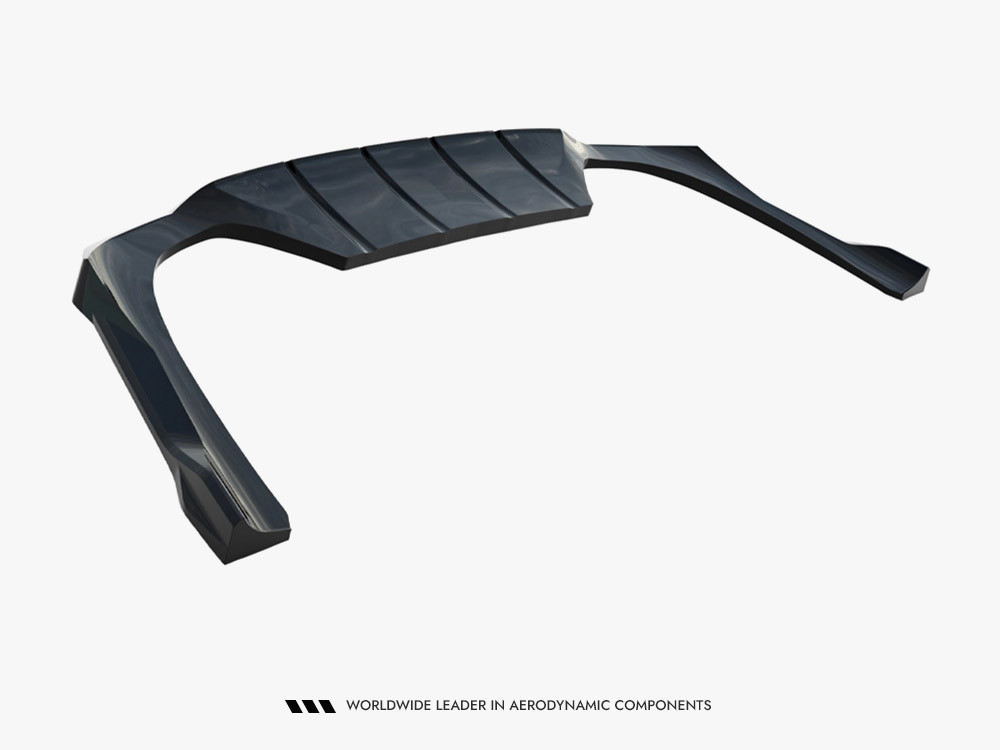 Maxton Rear Splitter (Vertical Bars) Mercedes-AMG E53 Sedan / Estate W214