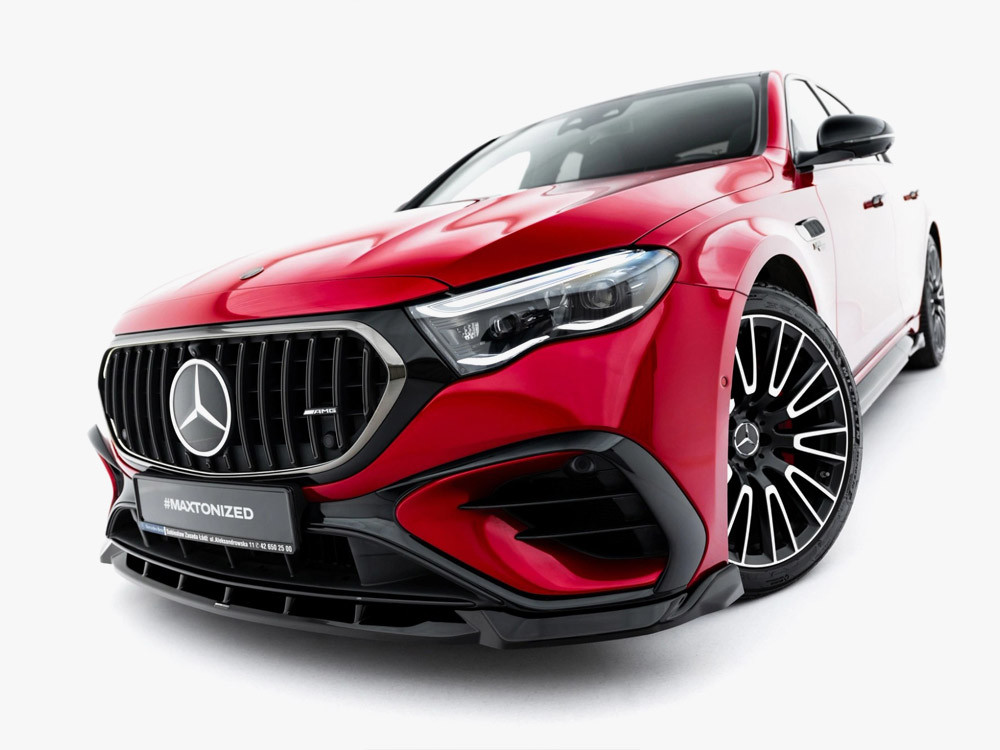 Maxton Front Splitter Mercedes-AMG E53 Sedan / Estate W214