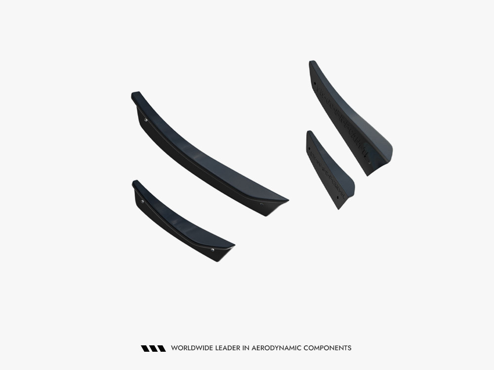Maxton Front Bumper Wings (Canards) Volkswagen Golf R Hatchback / Variant Mk8 Facelift Maxton Front Bumper Wings (Canards) Volkswagen Golf R Hatchback / Variant Mk8 Facelift