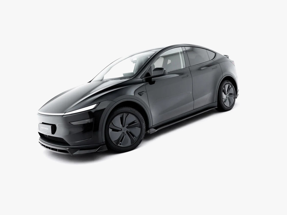 Maxton Side Skirt Diffusers Tesla Model Y Premium Mk1 Facelift