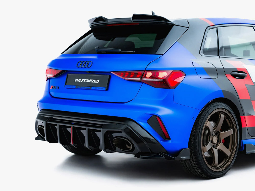 Maxton Rear Side Splitters V.2 Audi RS3 Sportback 8Y Facelift Maxton Rear Side Splitters V.2 Audi RS3 Sportback 8Y Facelift