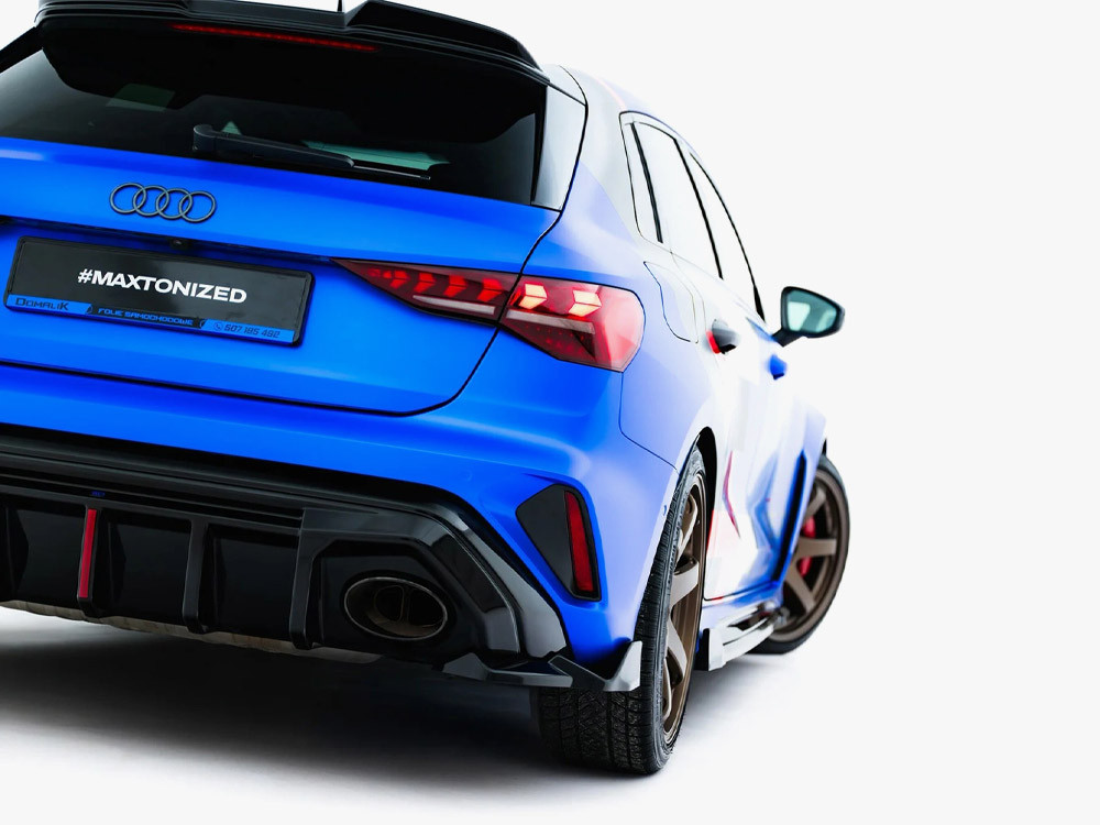 Maxton Rear Side Splitters V.2 Audi RS3 Sportback 8Y Facelift Maxton Rear Side Splitters V.2 Audi RS3 Sportback 8Y Facelift