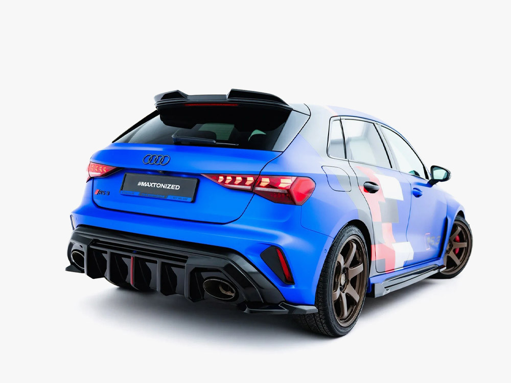 Maxton Rear Side Splitters V.1 Audi RS3 Sportback 8Y Facelift