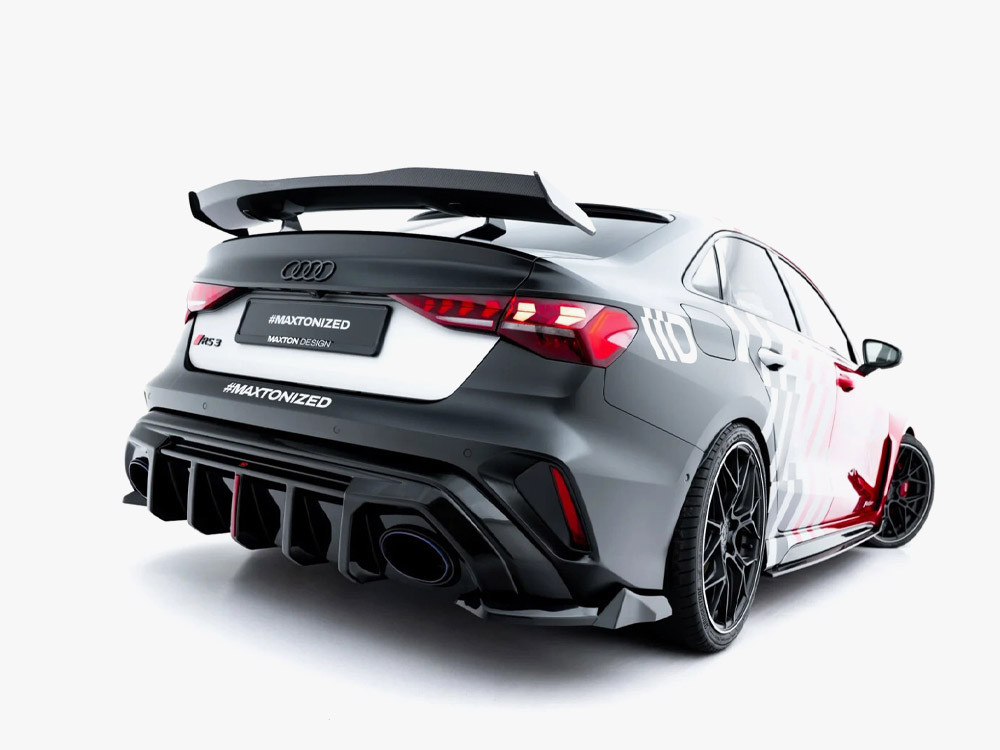 Maxton Rear Side Splitters V.3 Audi RS3 Sedan 8Y Facelift Maxton Rear Side Splitters V.3 Audi RS3 Sedan 8Y Facelift
