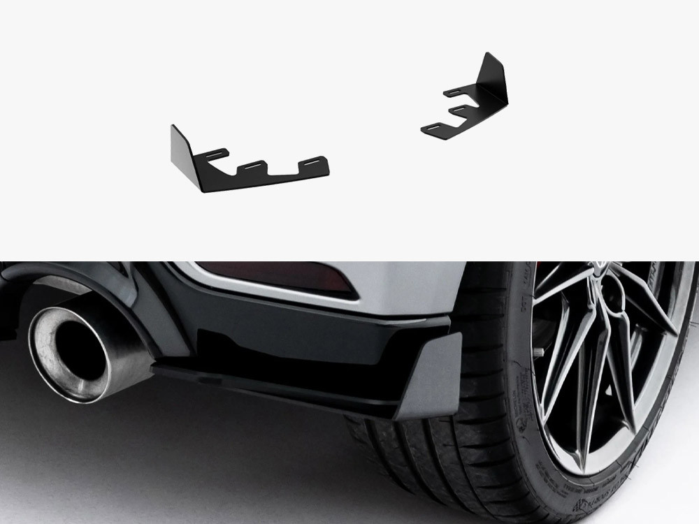 Maxton Rear Side Flaps Toyota GR Yaris Mk4 Facelift Maxton Rear Side Flaps Toyota GR Yaris Mk4 Facelift