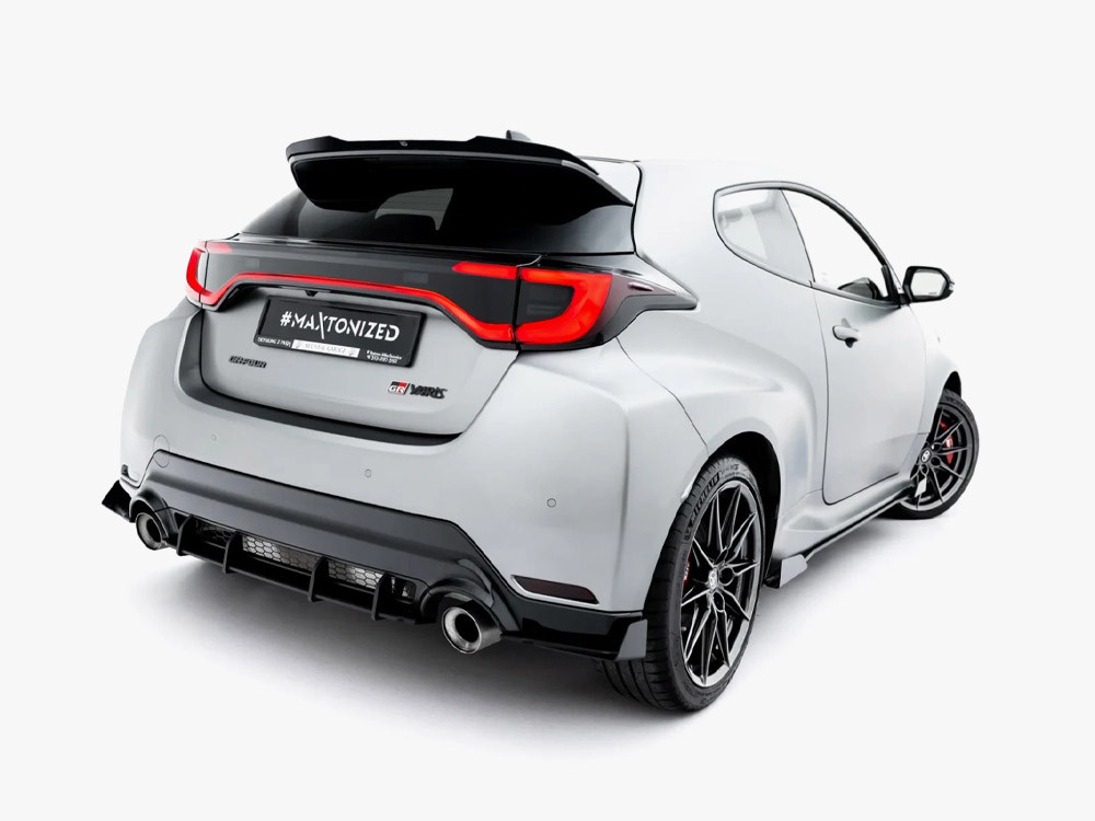 Maxton Street PRO Rear Side Splitters + Flaps Toyota GR Yaris Mk4 Facelift