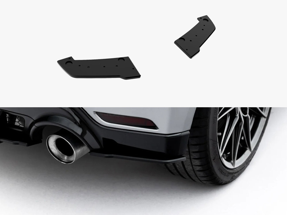 Maxton Street PRO Rear Side Splitters Toyota GR Yaris Mk4 Facelift