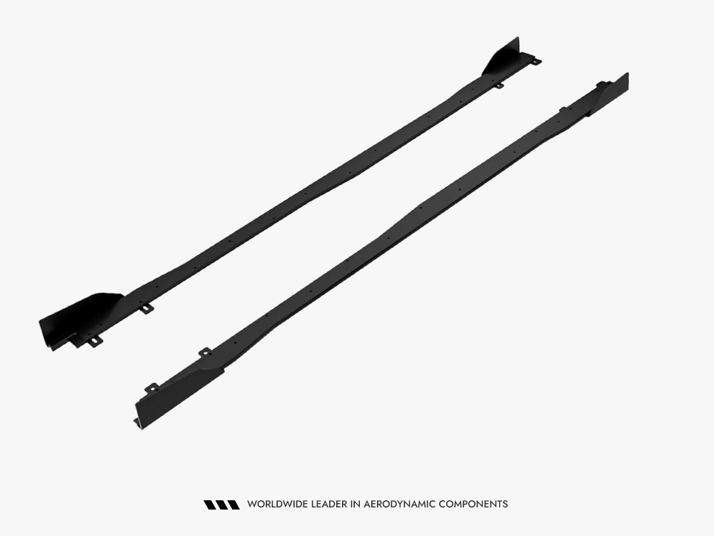 Maxton Street PRO Side Skirt Diffusers + Flaps Toyota GR Yaris Mk4 Facelift