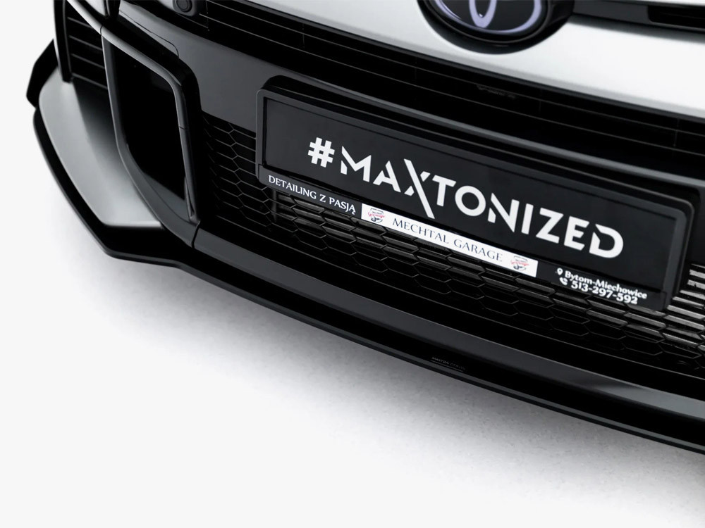 Maxton Street PRO Front Splitter + Flaps Toyota GR Yaris Mk4 Facelift