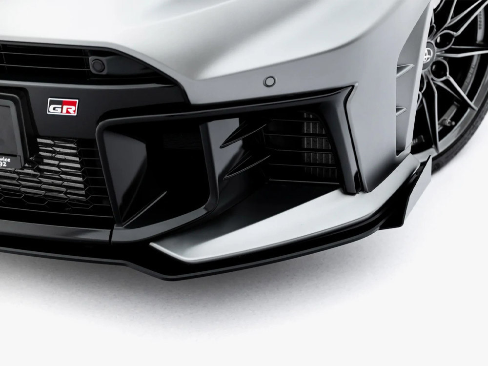 Maxton Street PRO Front Splitter + Flaps Toyota GR Yaris Mk4 Facelift