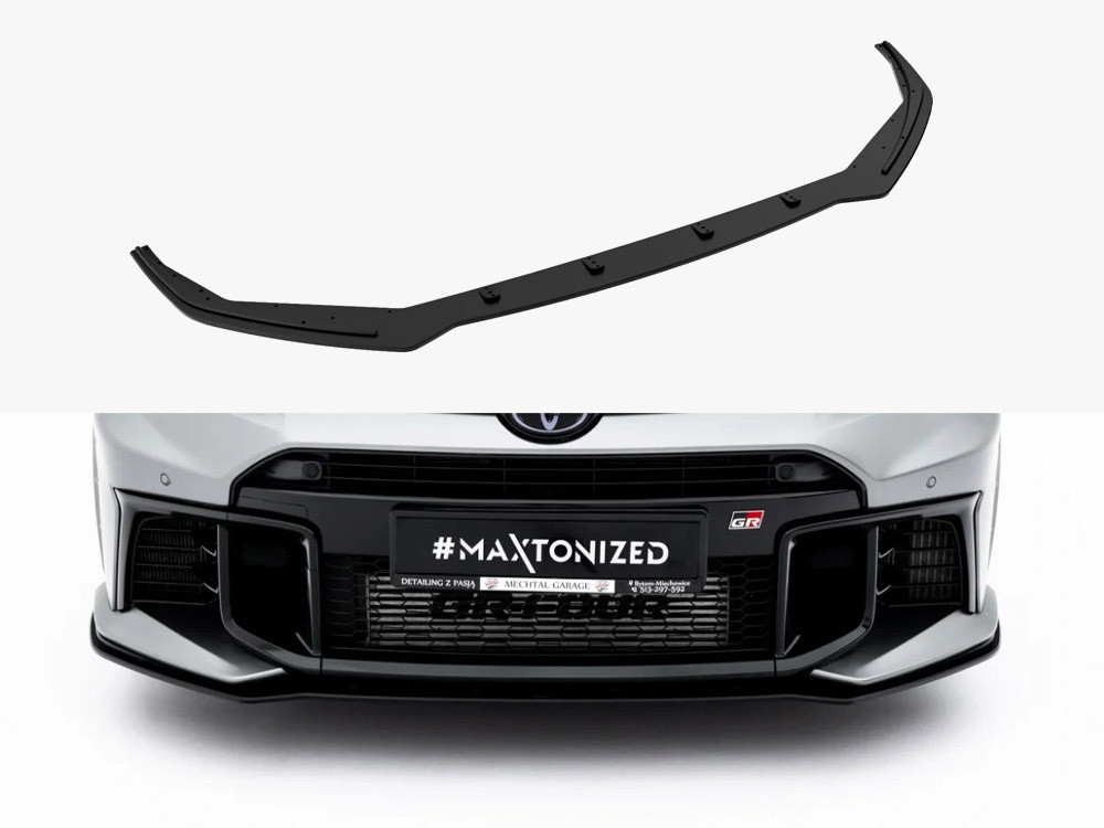 Maxton Street PRO Front Splitter Toyota GR Yaris Mk4 Facelift Maxton Street PRO Front Splitter Toyota GR Yaris Mk4 Facelift