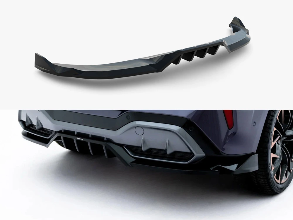 Maxton Rear Splitter (Vertical Bars) V.3 Cupra Terramar Mk1 (Version with towbar)